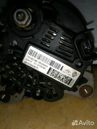 Генератор Рено Дастер Террано 3 d10