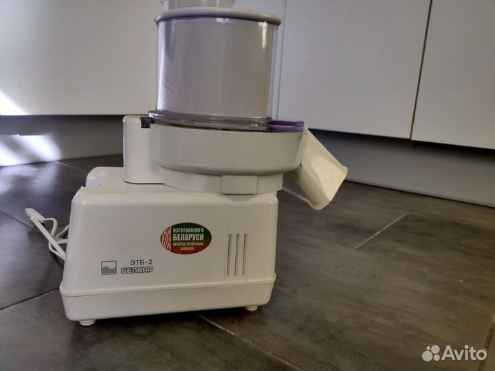 Измельчитель белвар этб-2, 130 Вт, белый