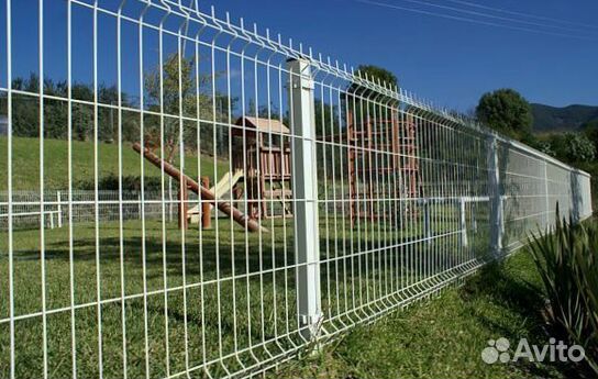 Забор из 3Д сетки