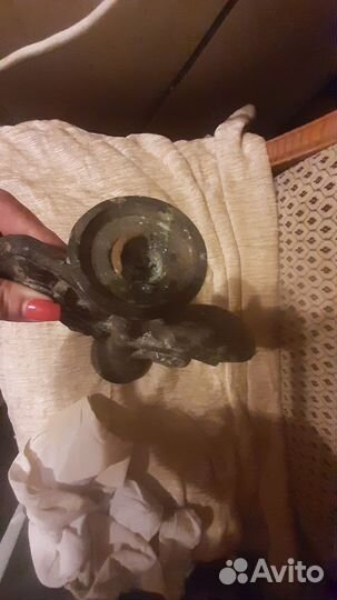 Подсвечник бронза СССР