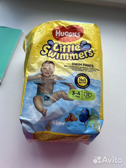 Трусики памперсы для плавания