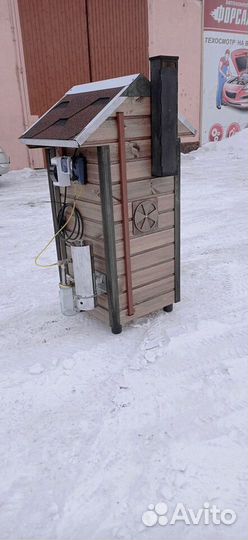 Коптильня дачная для всех видов копчения 90нд. Из