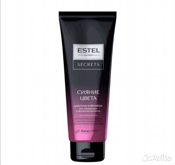 Estel Secrets шампуни и бальзамы
