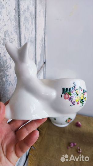 Пасхальный заяц солонка, пашотница