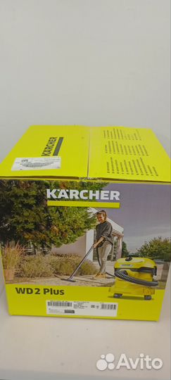 Пылесос Karher WD 2 Plus