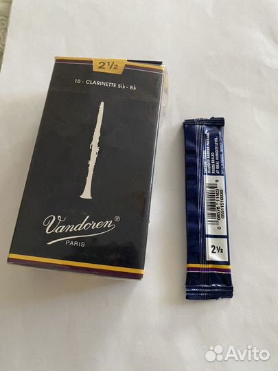 Трость Vandoren для кларнета Sib-Bb, N2,5