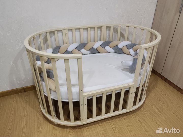 Детская кроватка трансформер 9 в 1