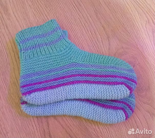 Носки, тапки, ручная работа, р. 40-42