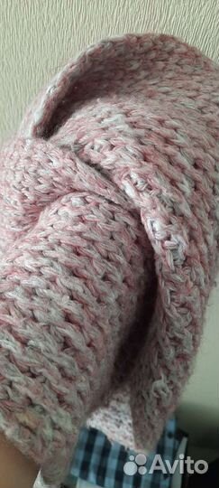 Женский шарф и шапка