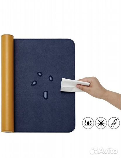 Двусторонний коврик для компьютерного стола