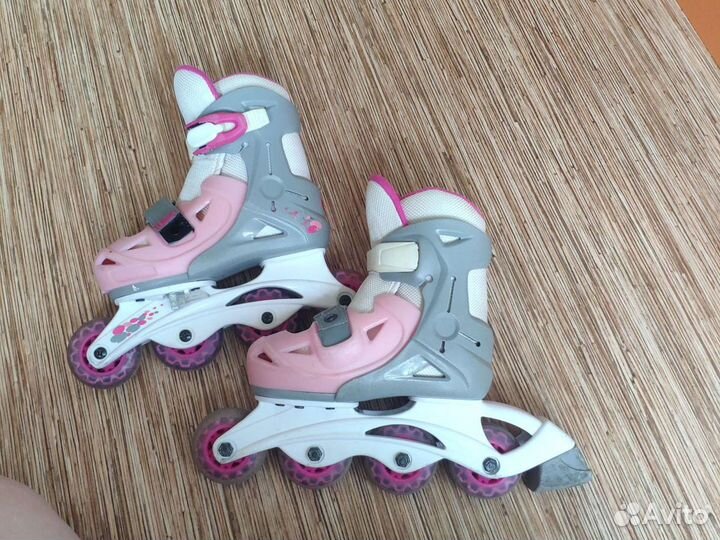 Коньки роликовые раздвижные 28-32