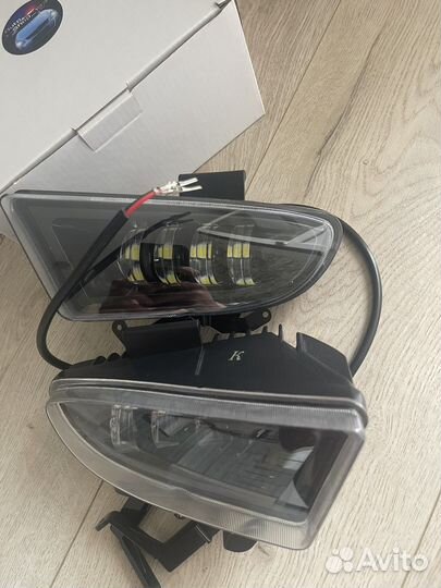 Led туманки hyundai accent 80watt