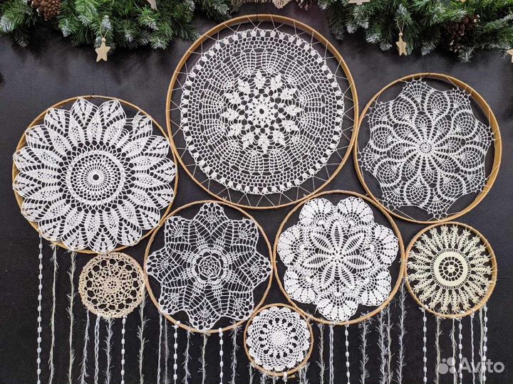 Кружевное панно