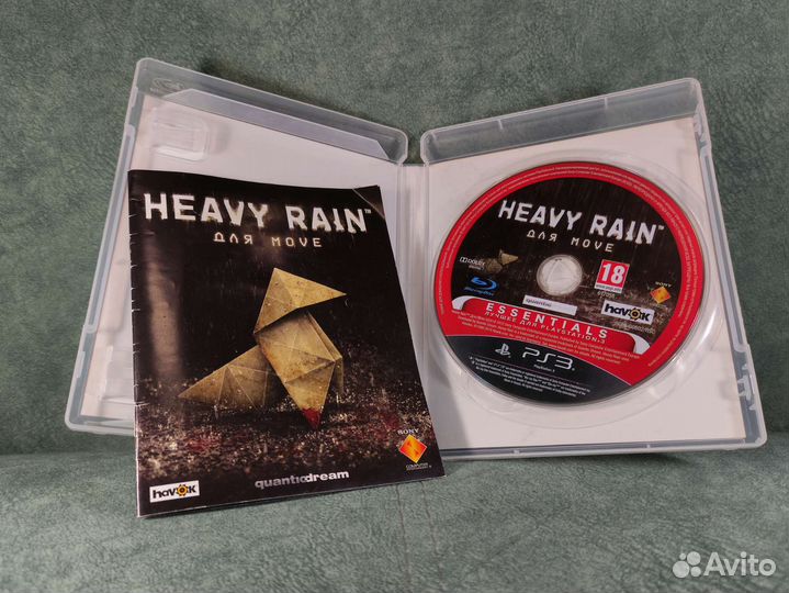 PS3 диск Heavy Rain