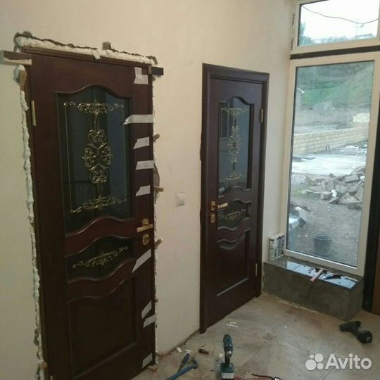 Сборка мебели.Установка дверей.Установка кухни