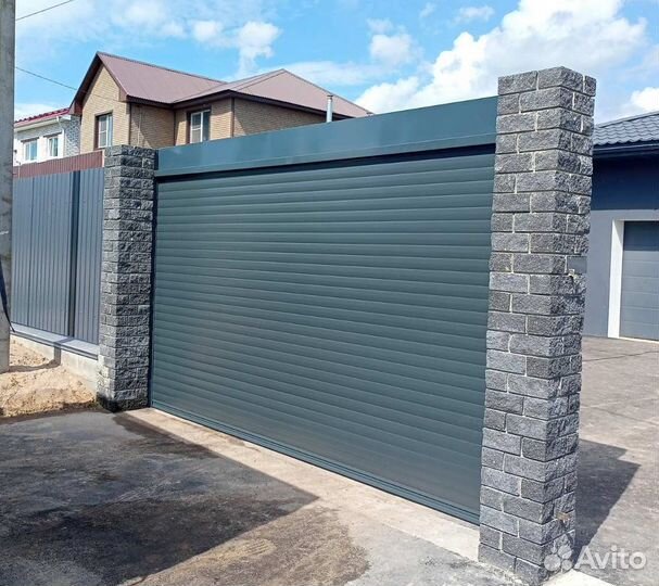 Рулонные ворота уличные ворота