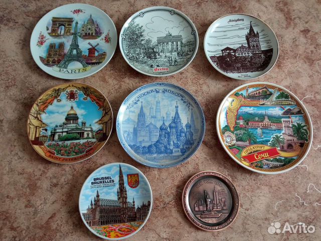 Тарелки (24шт) настенные и Пано От