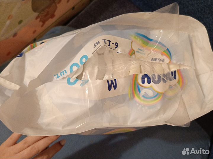 Подгузники трусики manu