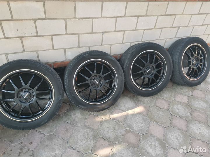 Колеса,диски литые с резиной,R17 225/50 