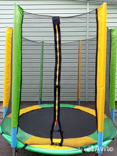 Батут с сеткой бу
