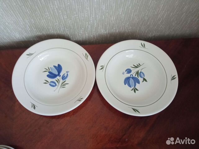 Тарелки СССР Саракташский фаянсовый завод