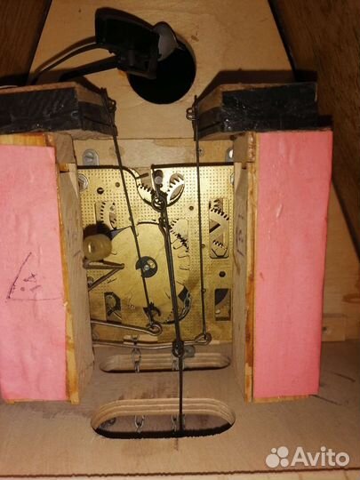 Часы с кукушкой СССР маяк деревянные