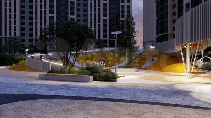 1-к. квартира, 45,3 м², 9/17 эт.