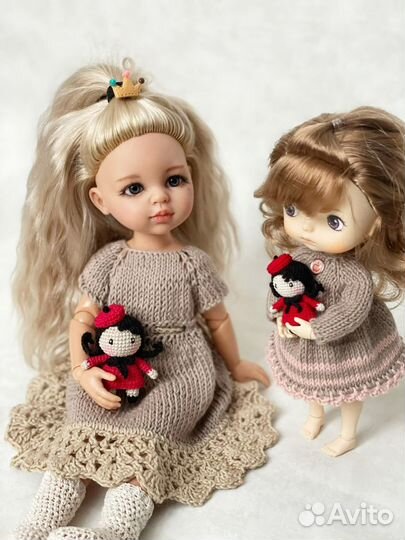 Кукла Амигуруми Парижанка, Кукольная миниатюра