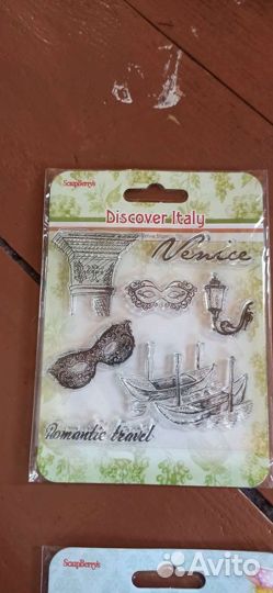 Творчество. Силиконовые штампы для скрапбукинга