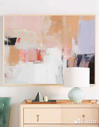 Картина маслом современная абстракция