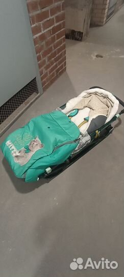 Санки коляска nika