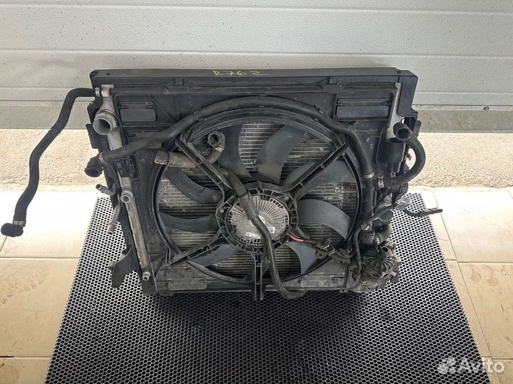 Кассета радиаторов N63 на BMW X5 E70.X6 E71 5.0iX