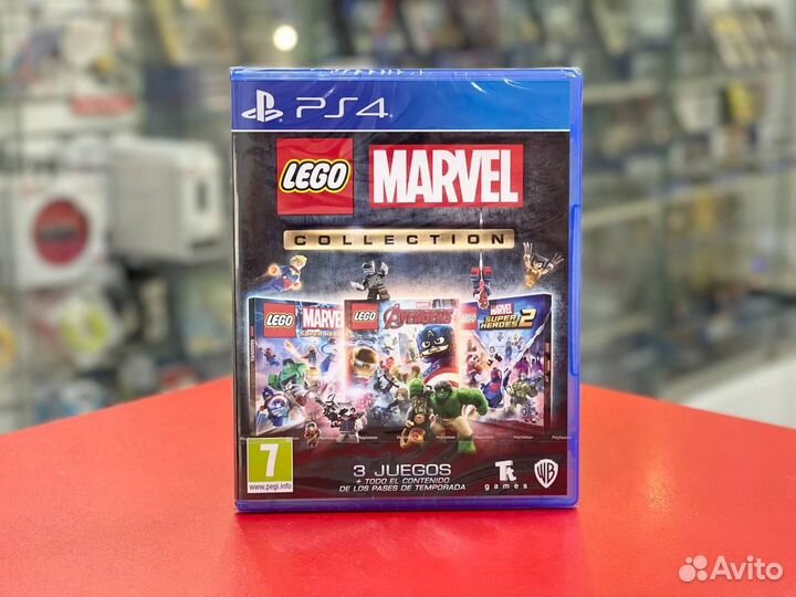 PS4 lego Marvel Collection cusa-18984 (Русские суб
