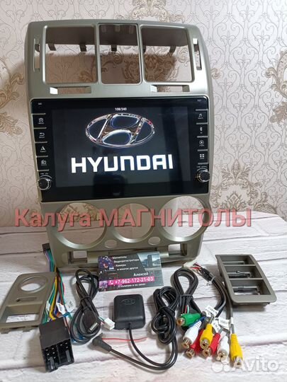 Магнитола Hyundai Getz android новая