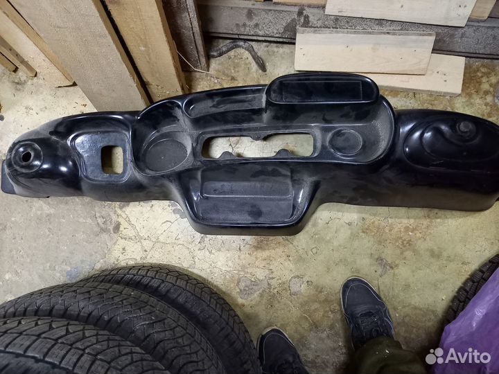 Декоративная накладка на панель приборов УАЗ-469