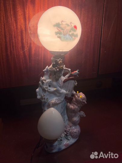 Светильник китайский фарфор