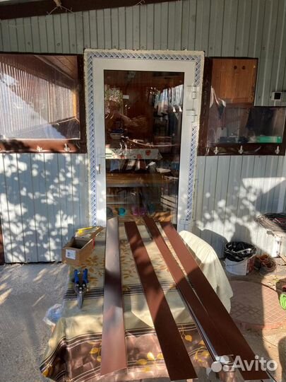 Дверь входная алюминиевая