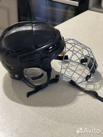 Шлем хоккейный bauer RE-AKT 100 YTH черный