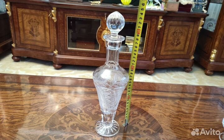 Графин с рюмками хрусталь