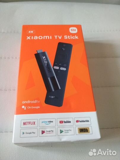 Тв приставка Xiaomi mi tv stick 4K новая
