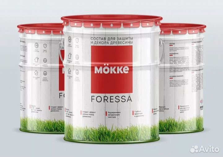 Пропитка алкидная 0,8 л Mokke Foressa