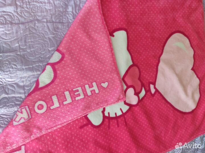 Плед детский плюшевый