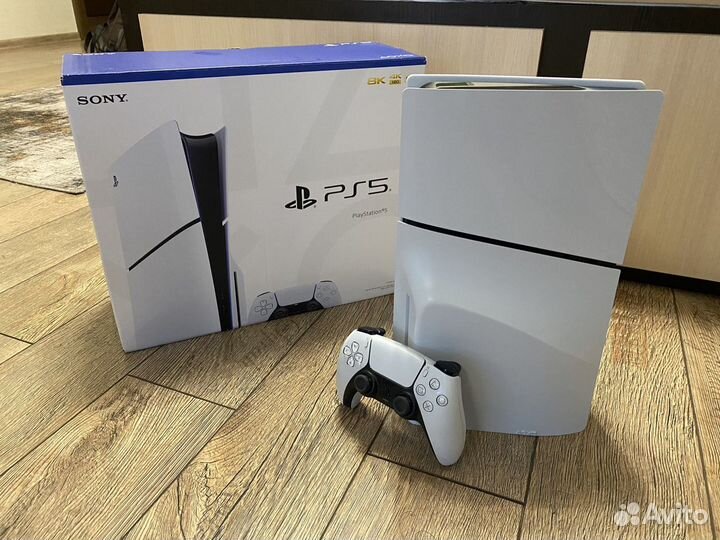 Sony playstation 5 slim 1tb + 3 игры