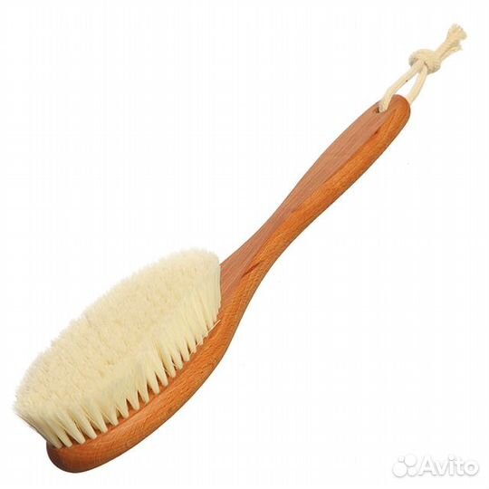 Щетка для сухого массажа Экобраш 39х8х3см длинная