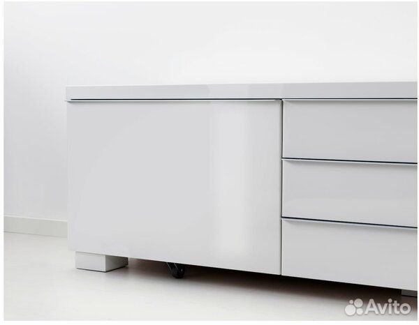 Тумба под телевизор икеа бесто бурс 180х41х49