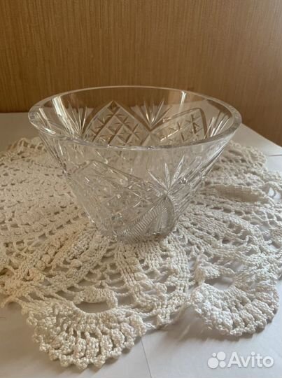 Хрустальная салатница