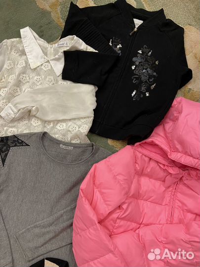 Вещи пакетом на девочку 146 152