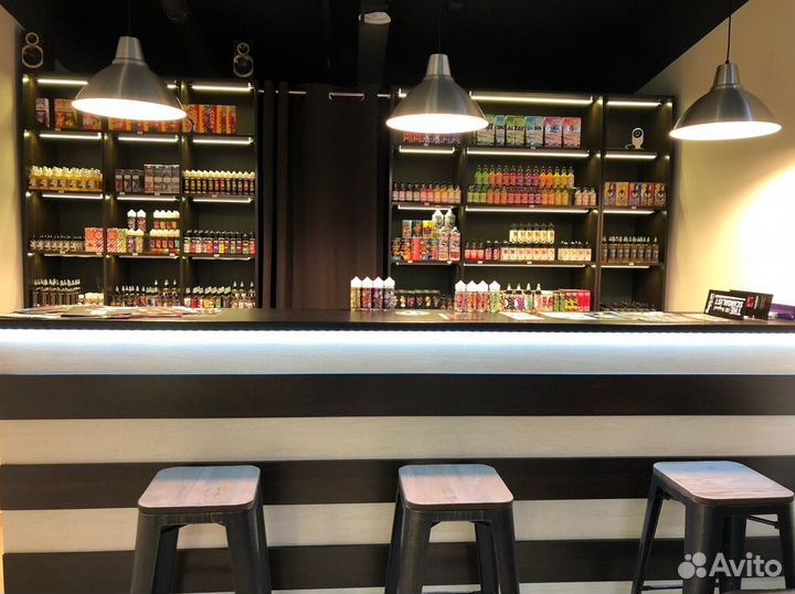 Продажа табачного магазина с вейпами
