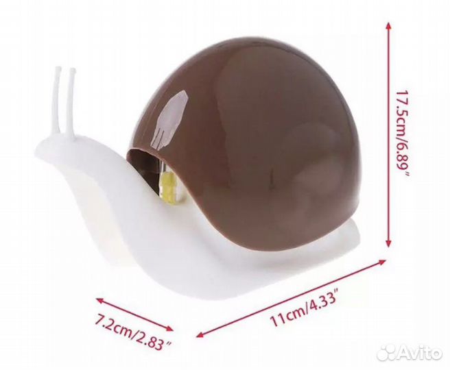 Дозатор для мыла улитка