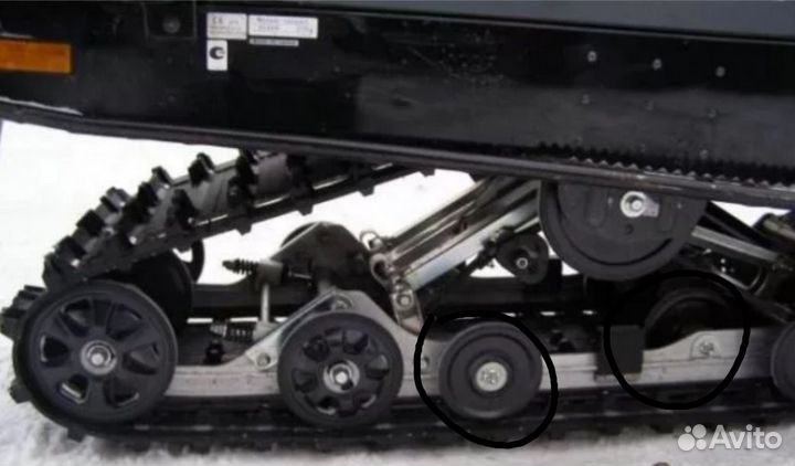 Ролики для Снегохода ямаха